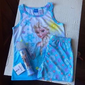 Disney Frozen Elsa Girls P.J. and Microphone